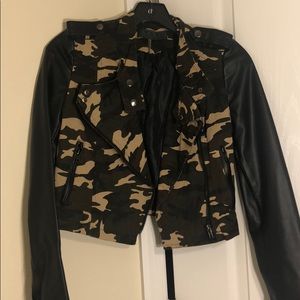 Cameo leather jacket